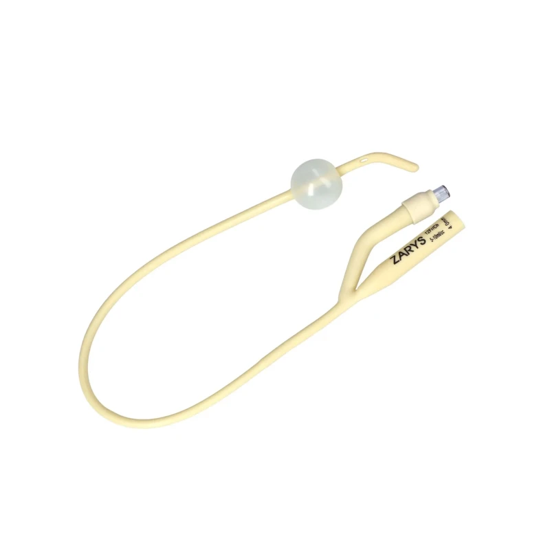 Katéter močový foley 2-cestný Tiemann biela Ch.12-385mm